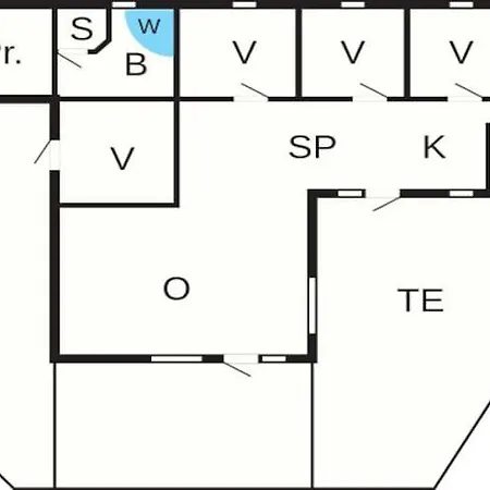 Σπίτι διακοπών 8 Person In Fjerritslev